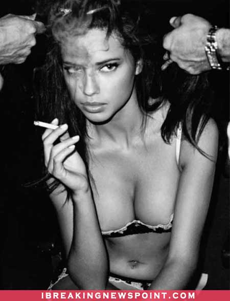 Adriana Lima Smokes, Celebrity Smokers, Does Your Favorite Celeb Do Smoke, Female Celebrity Smokers, Male Celebrity Smokers, Smokers, Smokers in Hollywood,
