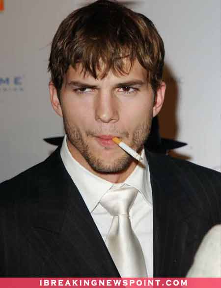 Ashton Kutcher Smokes, Celebrity Smokers, Does Your Favorite Celeb Do Smoke, Female Celebrity Smokers, Male Celebrity Smokers, Smokers, Smokers in Hollywood,