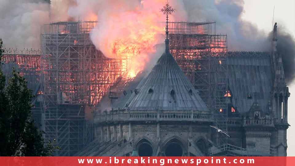 Notre Dame Cathedral Fire Is Now Under Control, Causes Cathedral’s Iconic Spire Collapse